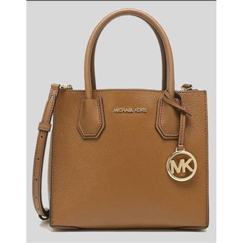 michael kors mercer pebbled leather